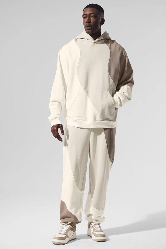 Alo Make Waves Hoodie - Ivory/Bone/Gravel 1