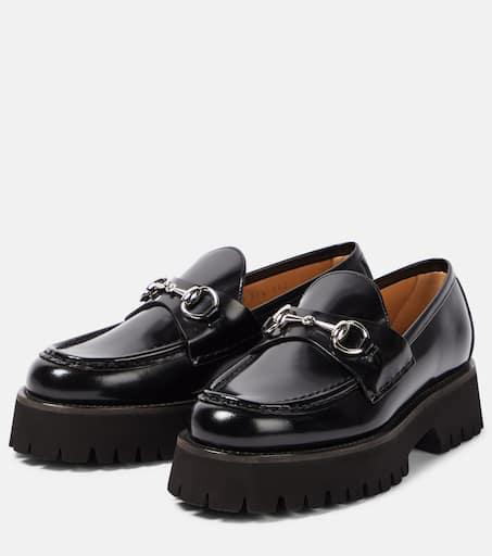 Shop Sylke Horsebit leather loafers on Sale at BeyondStyle Shop Sylke Horsebit leather loafers on Sale at BeyondStyle