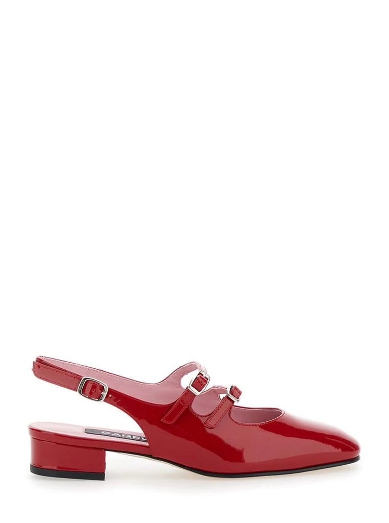 Carel Paris 'Peche' Red Mary Jane Pumps In Patent Leather Woman 1