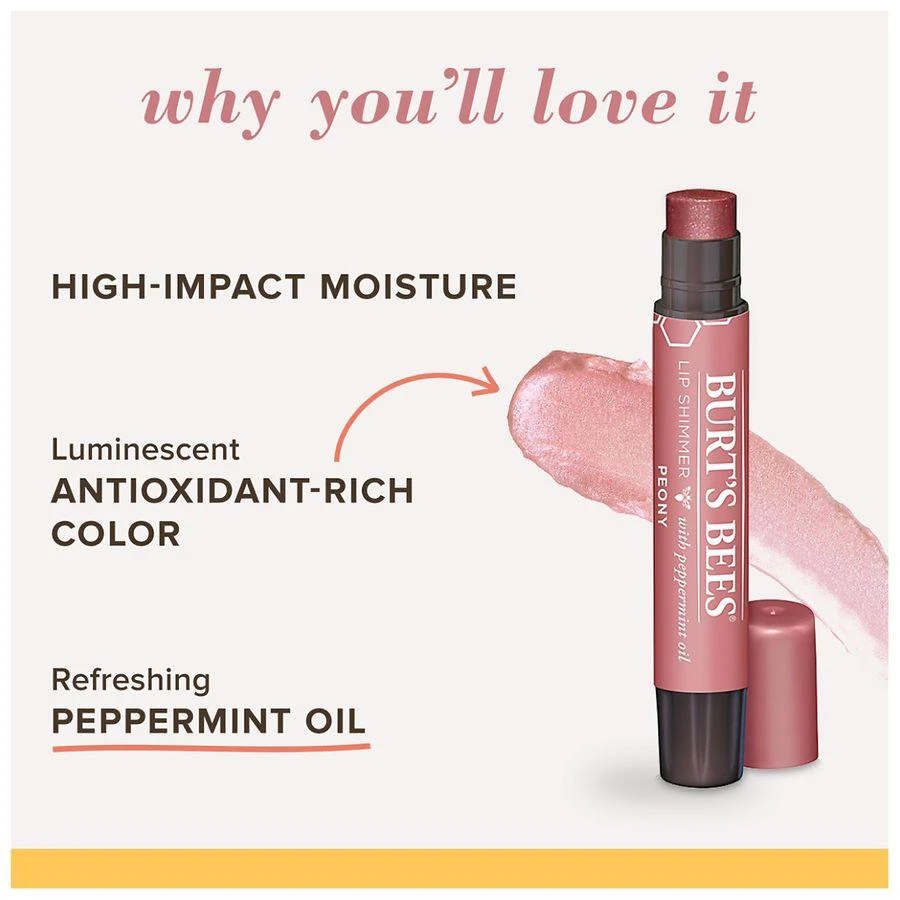 Burt's Bees Lip Shimmer, Natural Origin Lip Care 5