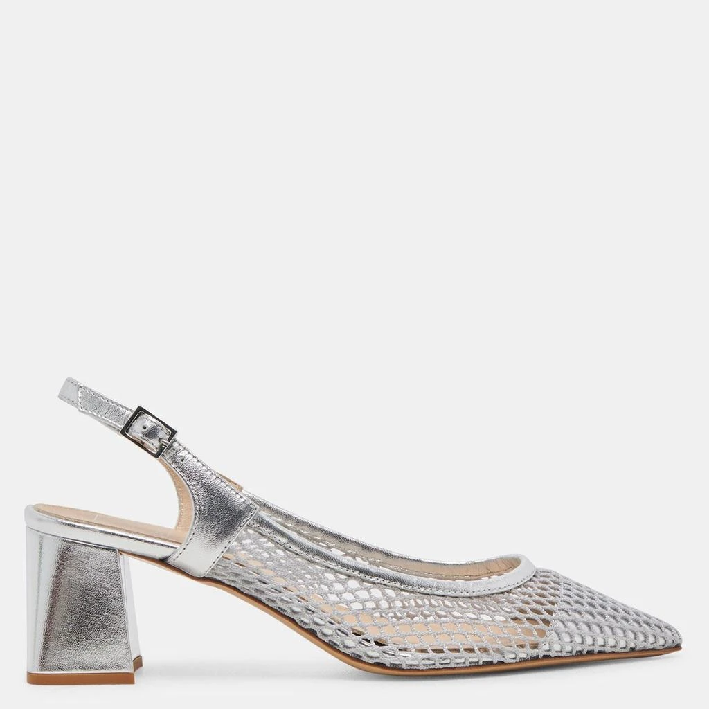 Dolce Vita Blondi Heels Silver Mesh 1
