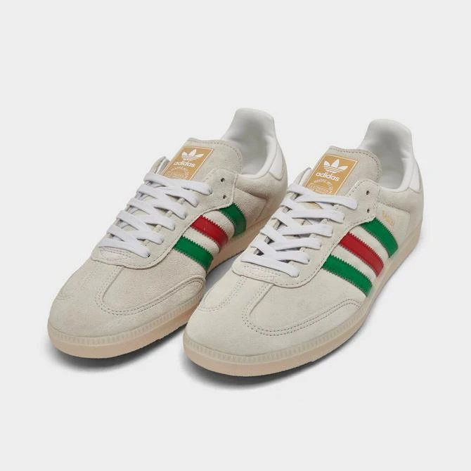 adidas gazelle silver green womens Samba OG Mens Lifestyle Shoes (Putty Grey/Maroon/Gold Metallic) Final Sale