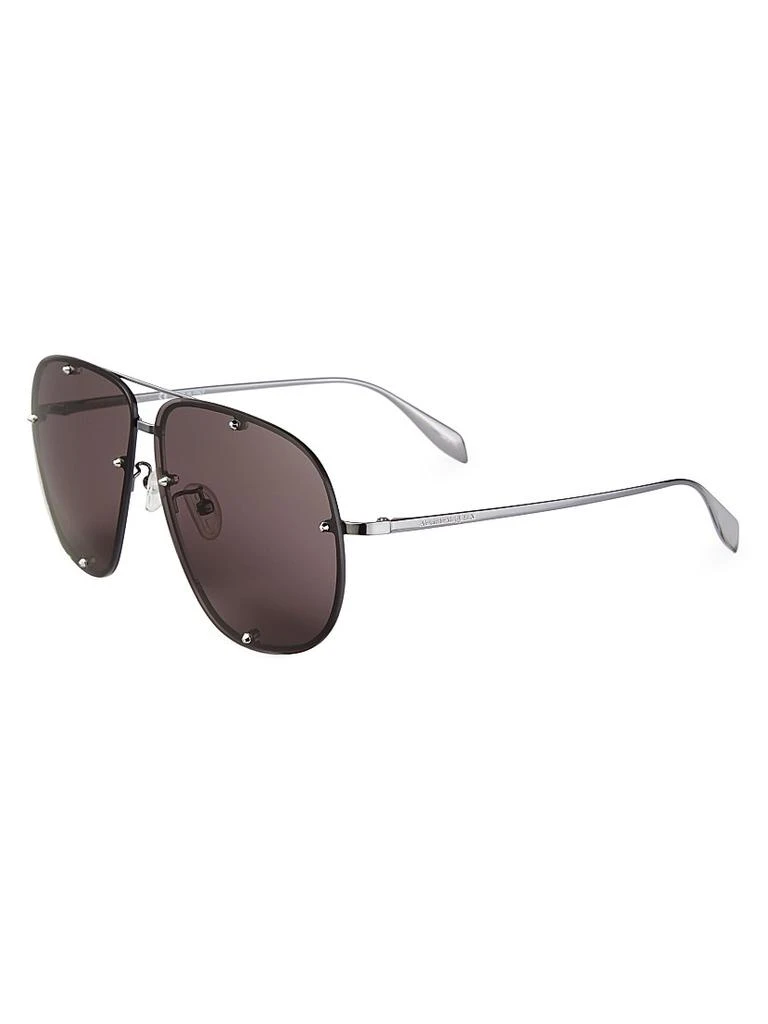 Alexander McQueen Studs 64MM Pilot Sunglasses - Accessories  display picture 1