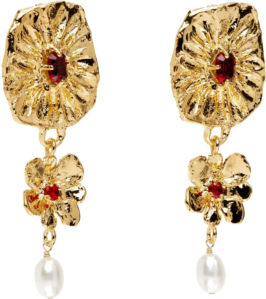 Mondo Mondo Gold Venus Drop Earrings 2