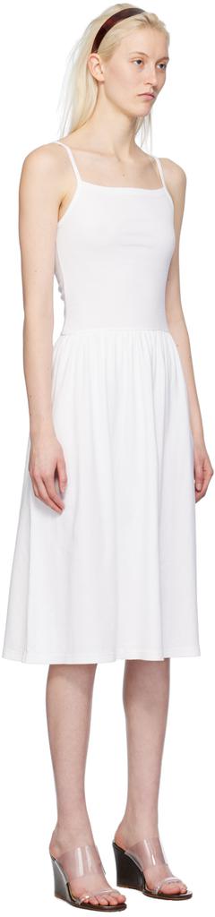 Gil Rodriguez White LaPointe Midi Dress