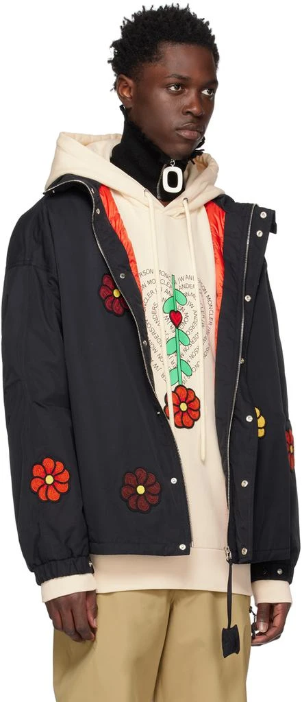 Moncler 1 Moncler JW Anderson Black Delamont Down Jacket 2