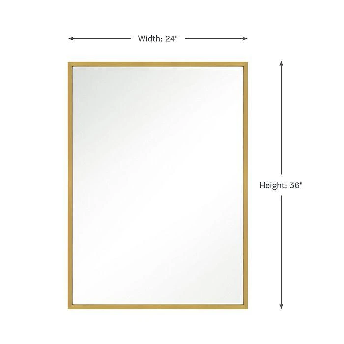 Sparrow & Wren Sparrow & Wren Kit 36" Rectangular Mirror 3