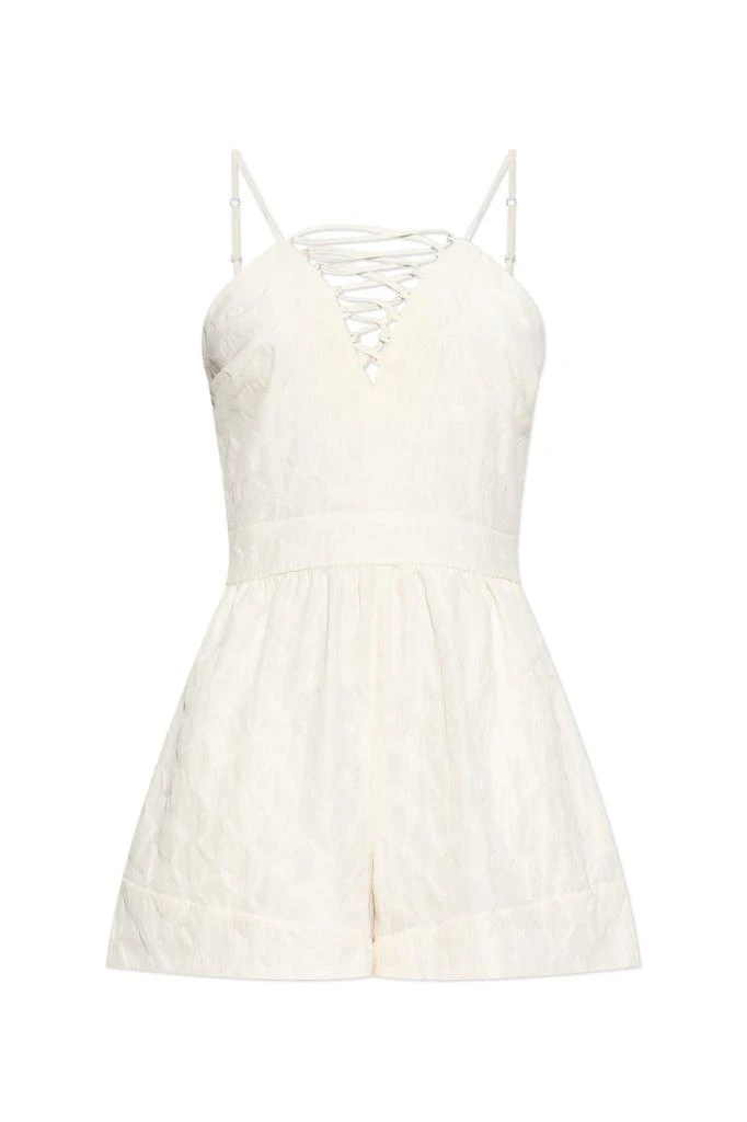 hina backless mini dress Miuccia Mini Dress White main image 0