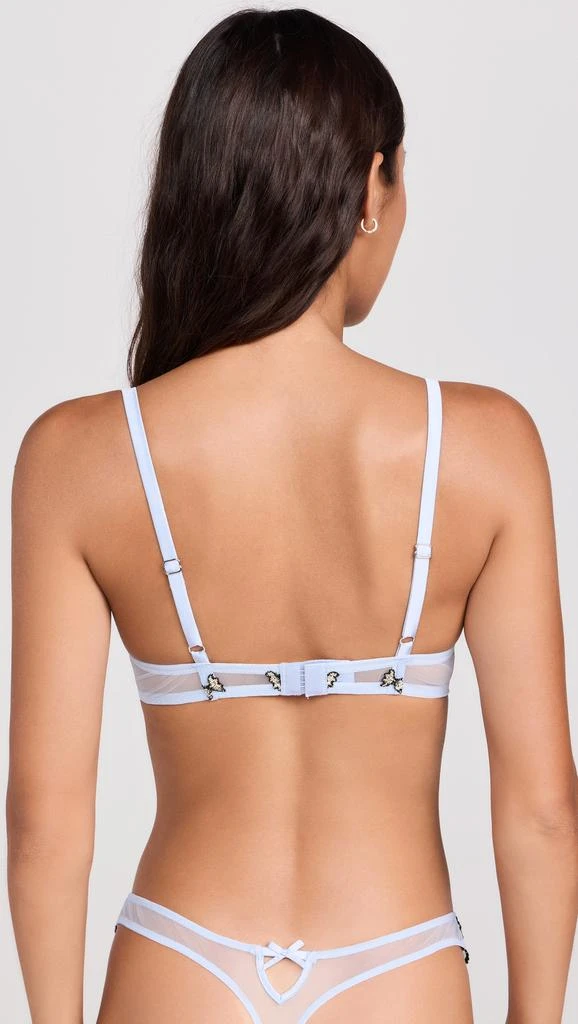 Fleur du Mal Farfalle Embroidery Balconette Bra 2