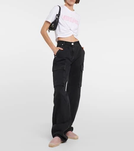 Versace Versace Allover canvas espadrilles 2