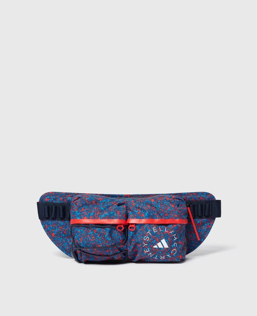 Stella McCartney Stella McCartney - Logo Bum Bag, Woman, Navy/Active Red 1