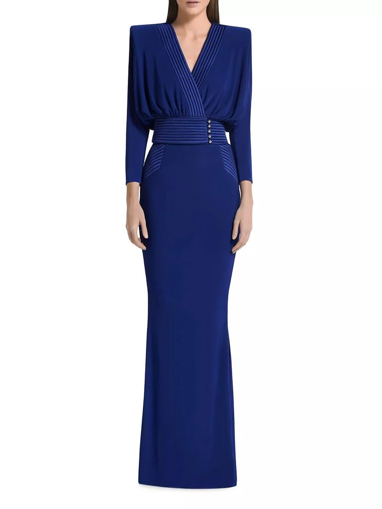 Zhivago I'm Her Man Long-Sleeve Gown 2