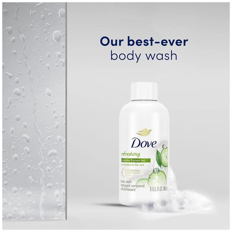 Dove Body Wash, Travel Size Cucumber & Green Tea 5