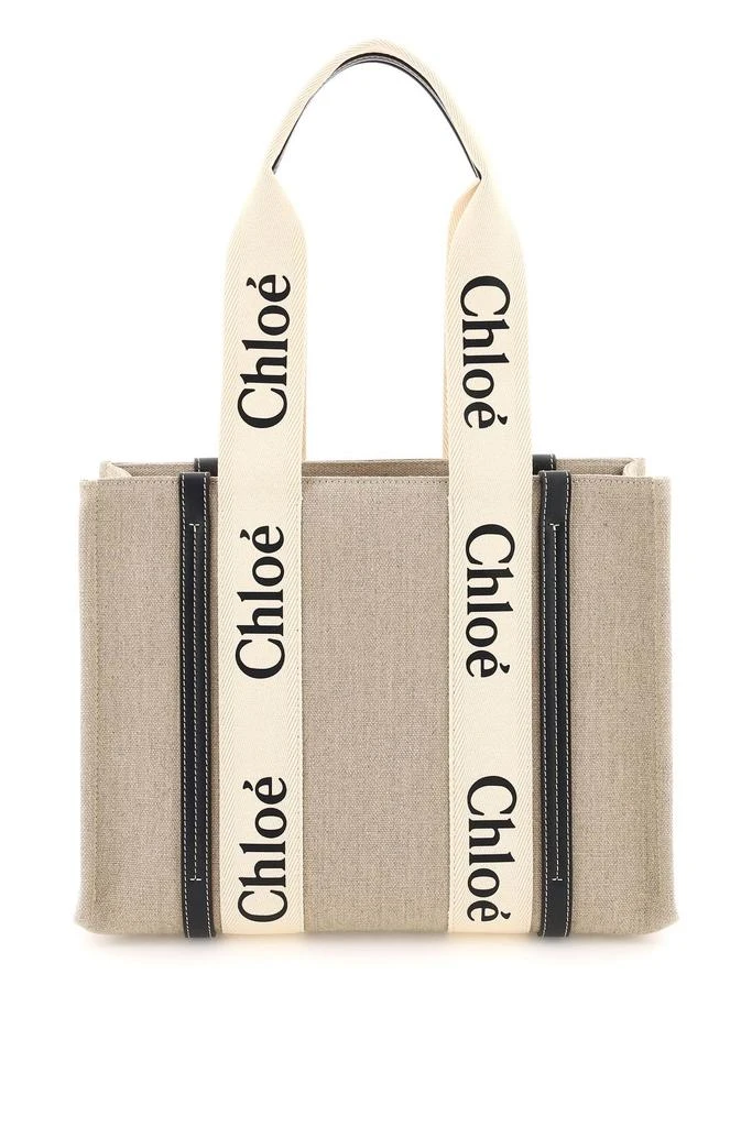 Chloé woody medium tote bag 1
