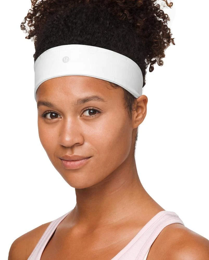 Lululemon Fly Away Tamer Headband (White) – On Sale Now with  display picture 3