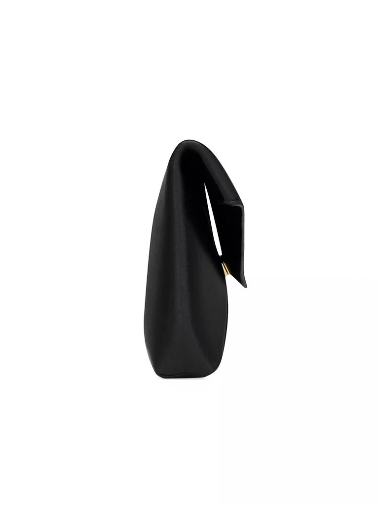 Yves Saint Laurent Cassandre Small Envelope Pouch In Lambskin 4
