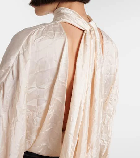 Khaite Bex satin top 6