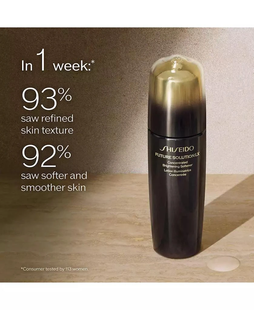 Shiseido Future Solution LX Concentrated Brightening Softener, 5.7 oz. 6