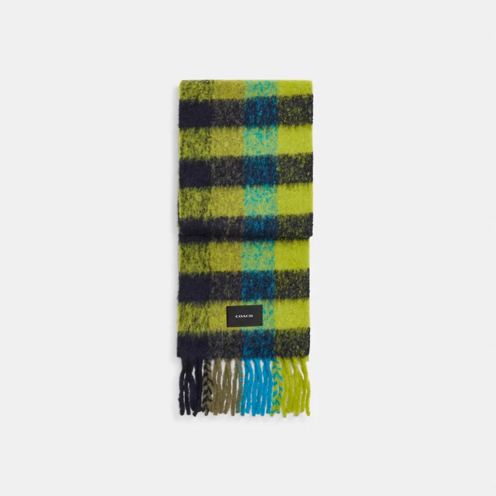 COACH® Plaid Oversized Muffler