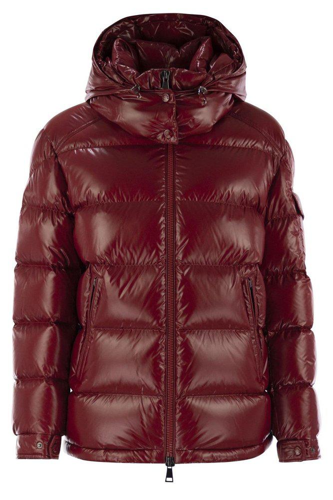 Moncler Seigne Logo Black Parka - Jackets - Compare Prices