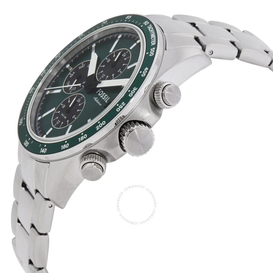 Fossil Autocross Multifunction Quartz Green Dial Men's Watch BQ2878 2
