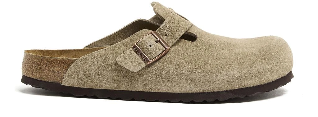 Birkenstock Boston suede leather clogs 2