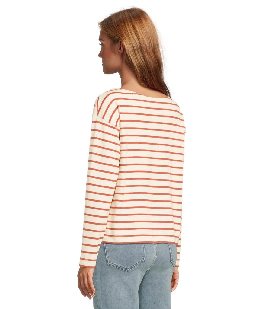 Faherty Sport Jersey Boatneck Top 3