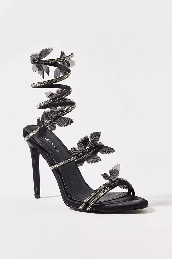 Azalea Wang Azalea Wang Aryana Rhinestone Ankle Wrap Sandal 4