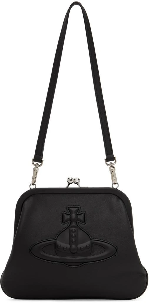 Vivienne Westwood Black Vivienne's Clutch Bag 1