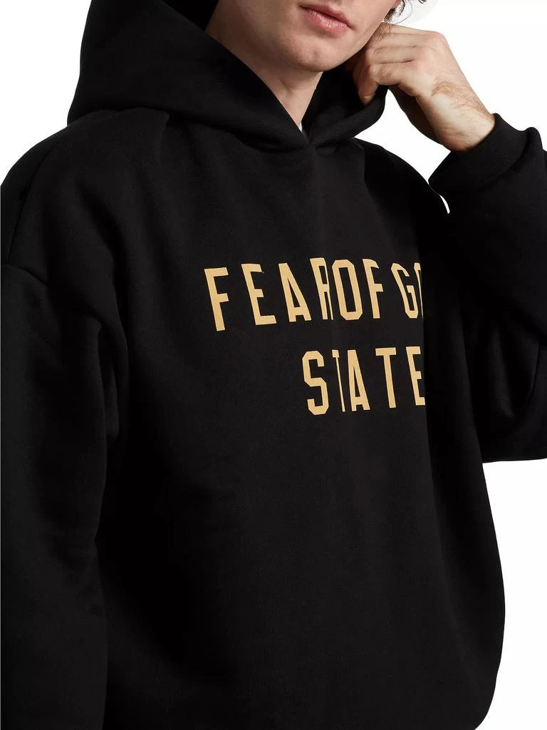 Essentials Logo Fleece Hoodie 10