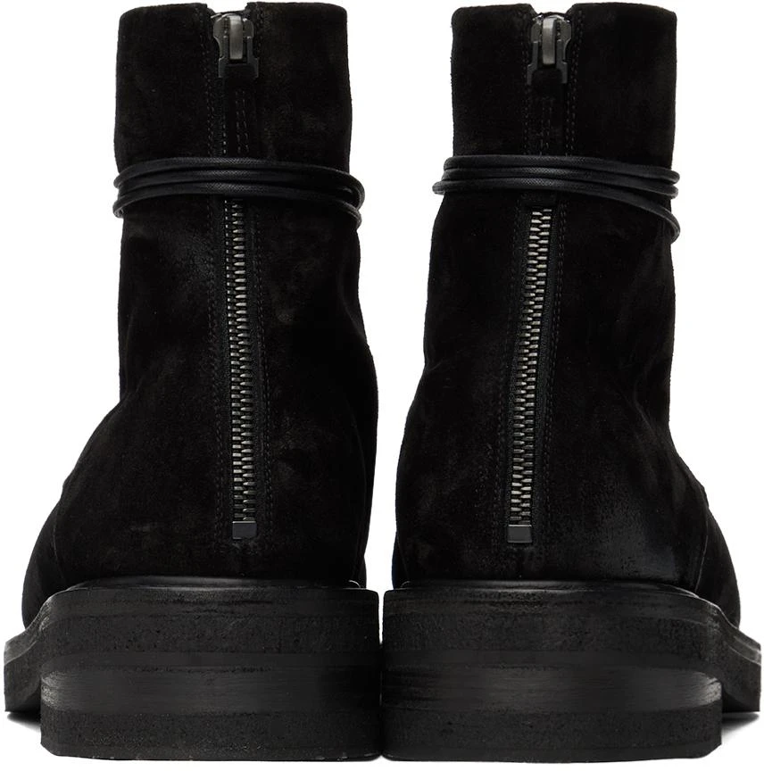 Marsèll Black Parrucca Lace Up Ankle Boots 2