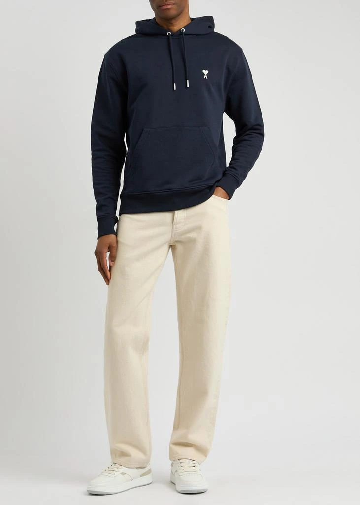 AMI Logo hooded cotton sweatshirt  4