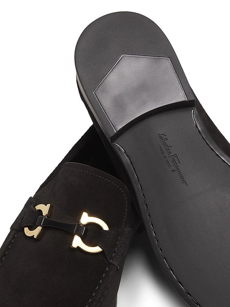 Salvatore Ferragamo Grandioso Suede Loafers 5