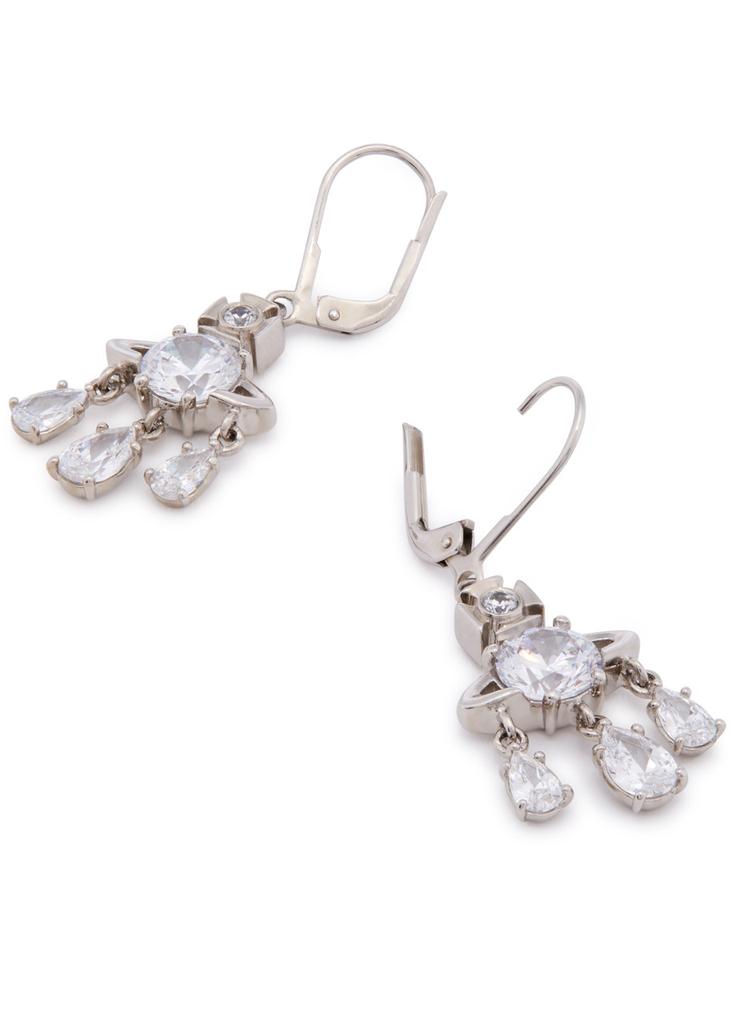 Vivienne Westwood Joaquina orb embellished drop earrings