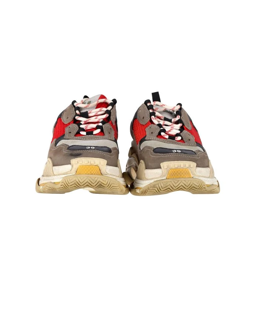 Balenciaga Triple S Sneakers in Taupe Multicolor Polyester 2