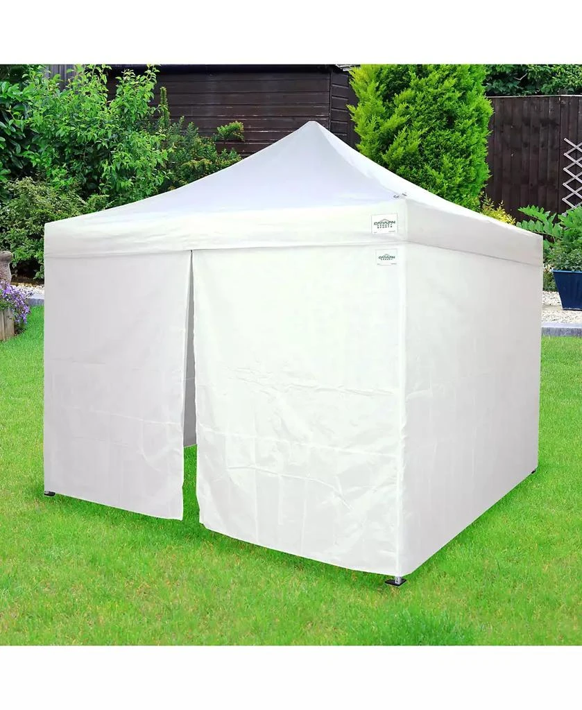 Caravan Canopy CVAN11007912014 4 Sidewall Kit Only, for Outdoor Tent, White 2