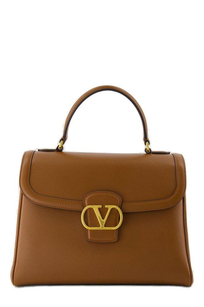 トートバッグ Valentino Garavani Small Bicolor Tote With Mixed Handles Valentino small bicolor tote with mixed handles - Tote Bags