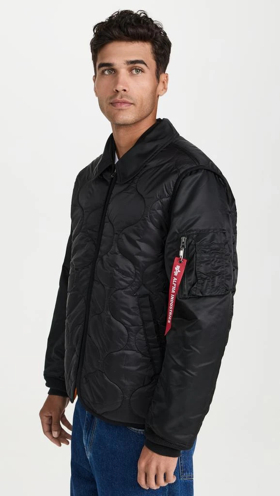 Alpha Industries Mixed Media Utility Jacket 3