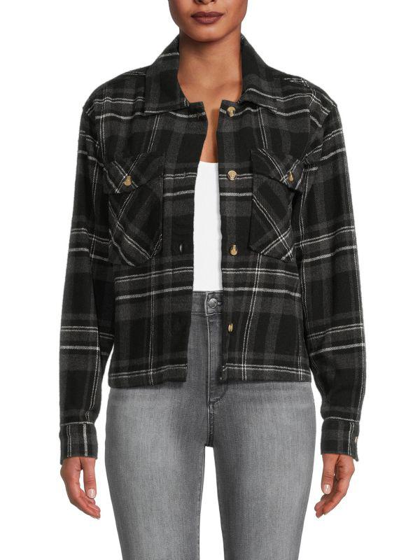 Beach Lunch Lounge Ella Plaid Jacket