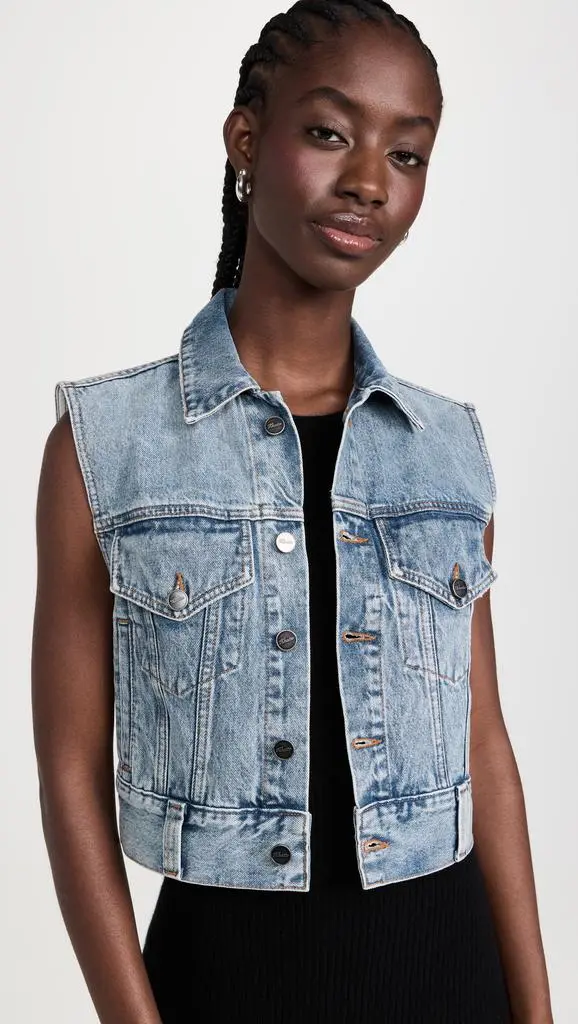 Khaite Lizzo Denim Vest