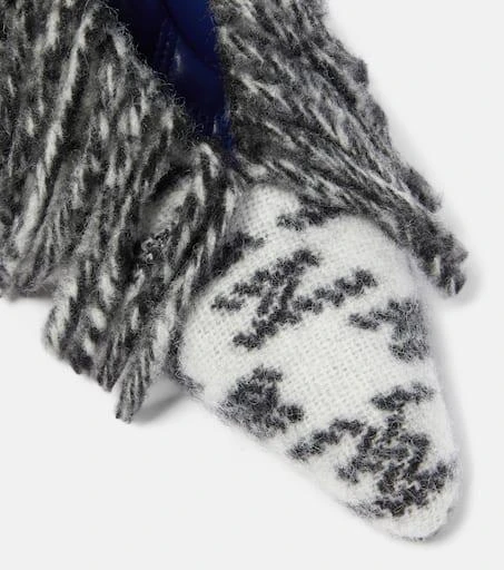 Burberry Sweep 100 fringed wool pumps 6