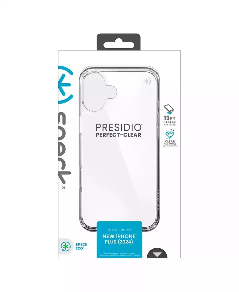 Speck Presidio Perfect Clear Case for Apple iPhone 16 Plus 5