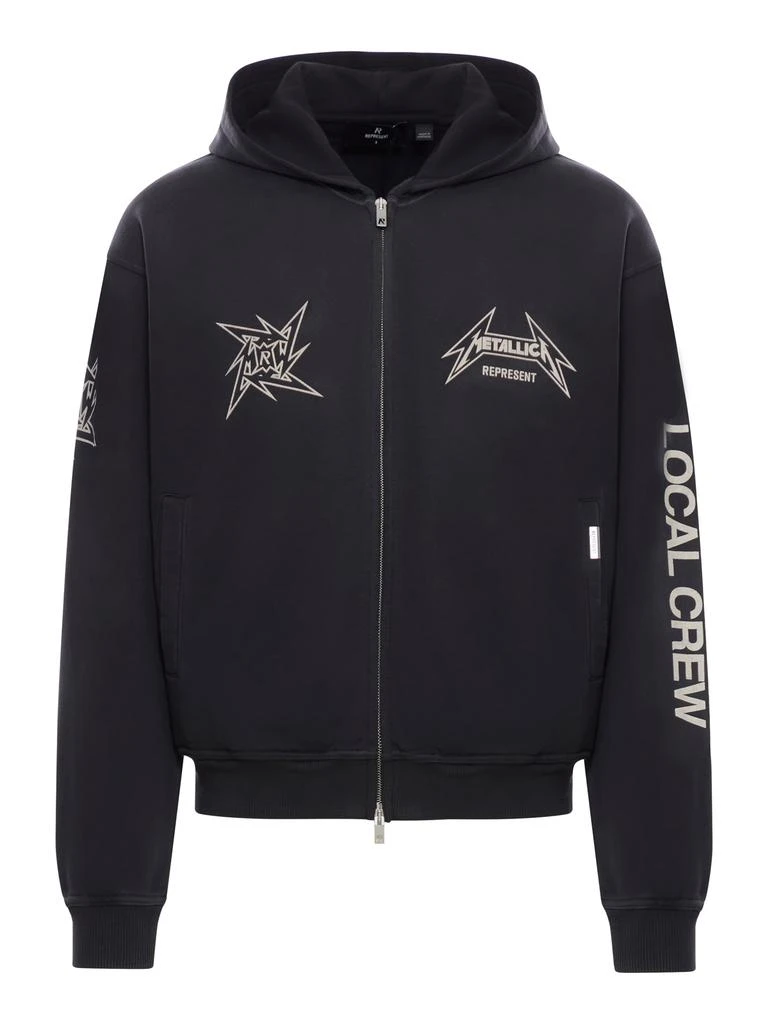 Represent Metallica 40 Year Anniversary Zip-thru Hoodie 1