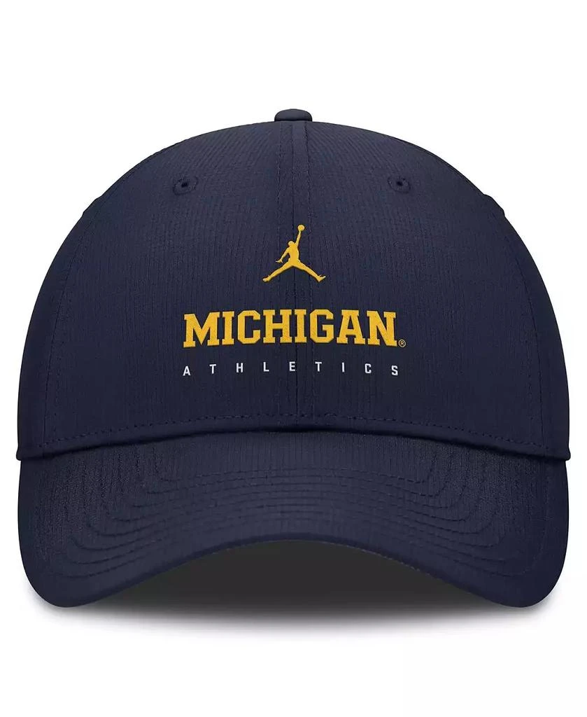 Jordan Men's Navy Michigan Wolverines Club Performance Adjustable Hat 2