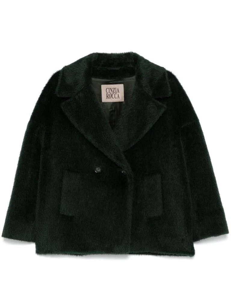 Cinzia Rocca Cinzia Rocca Faux Alpaca Fur Jacket 1