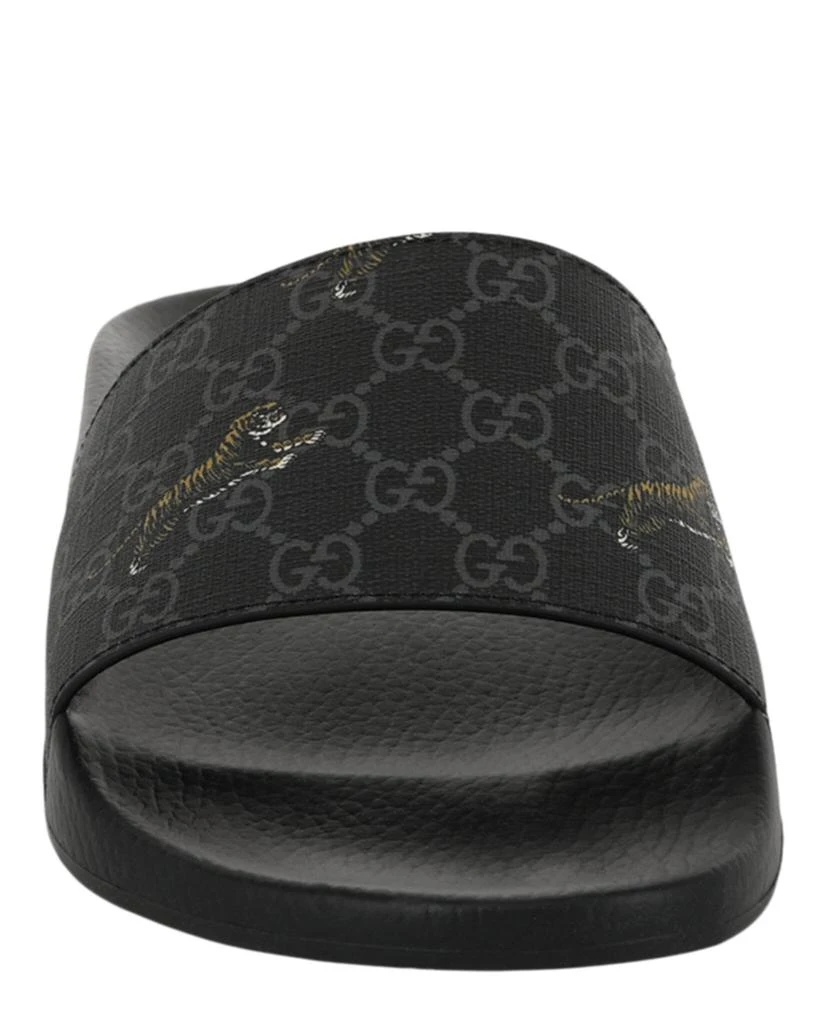 Gucci Pursuit Gg Supreme Tiger Slides 4