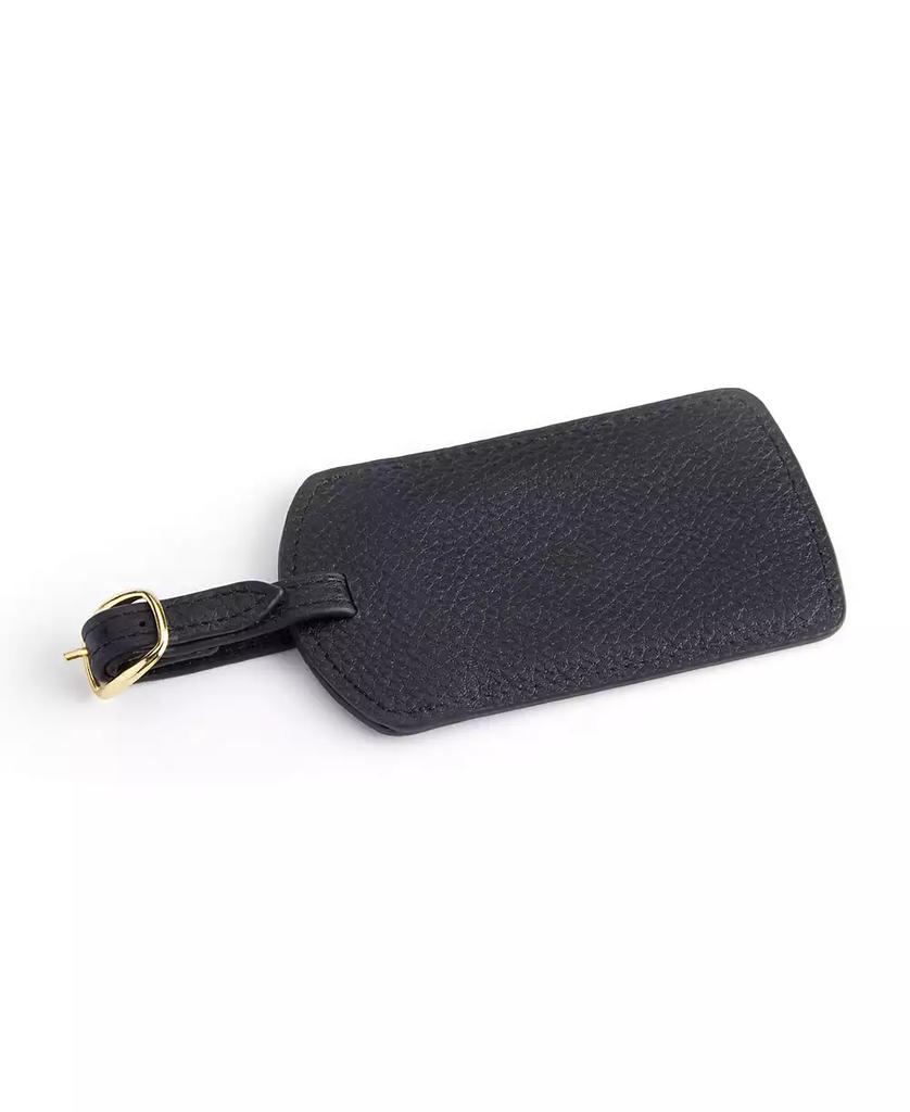ROYCE New York Luggage Tag with Gold Plated Hardware
