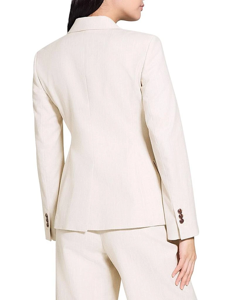 Theory Cotton & Linen Slim-Fit Blazer 5