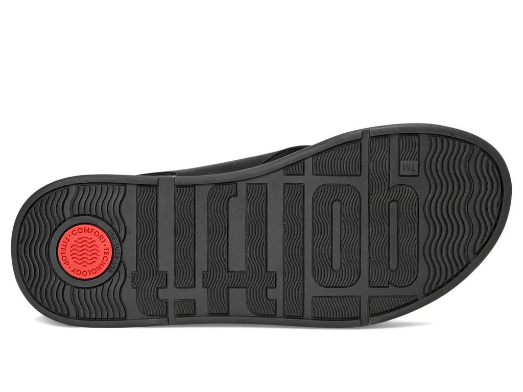 FitFlop F-Mode Leather Flatform Back-Strap Toe/Post Sandals 3