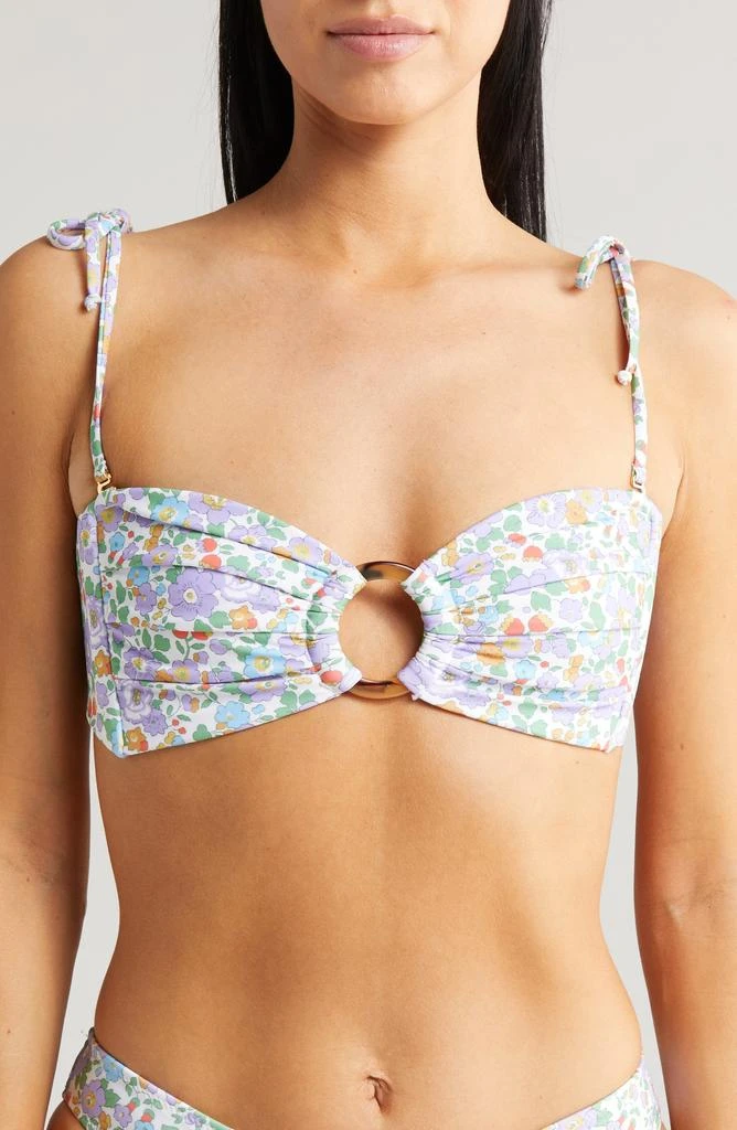 MONTCE x Liberty London Tori Bandeau Bikini Top 2